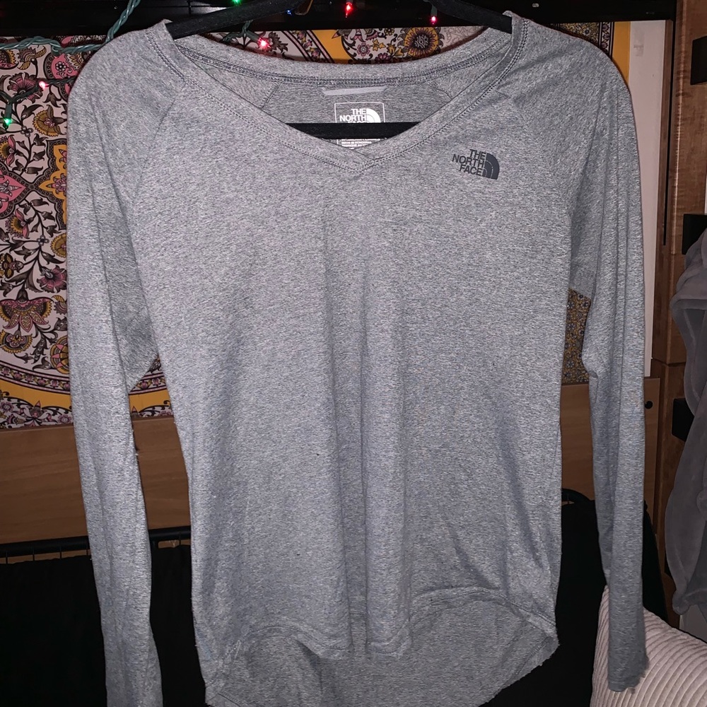 The North Face Gray Long Sleeve